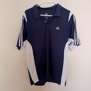 Adidas men’s polo in blue